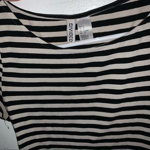 Black and white crop